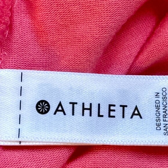 Athleta Nighttime Bliss Sleep Tee NEW WITH TAGS Hot Pink Tencel Lyocell  Size S - Picture 6 of 13